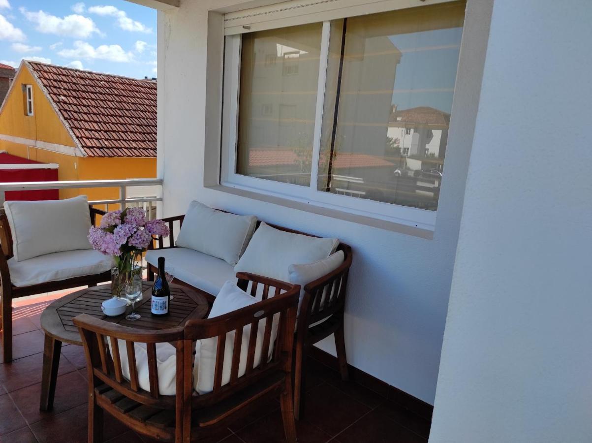 Precioso Piso En Playa America Con Jardin Privado. Nigrán Buitenkant foto