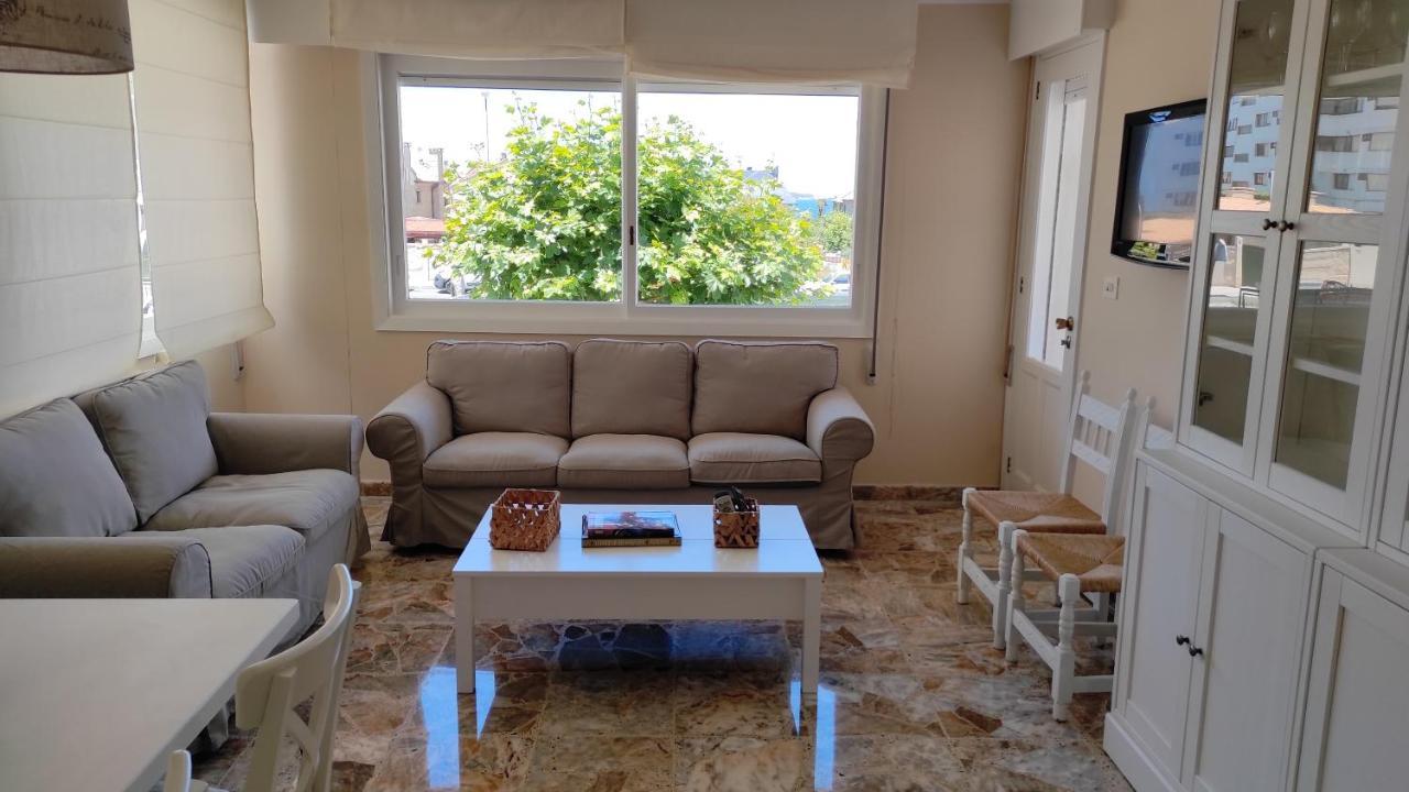 Precioso Piso En Playa America Con Jardin Privado. Nigrán Buitenkant foto
